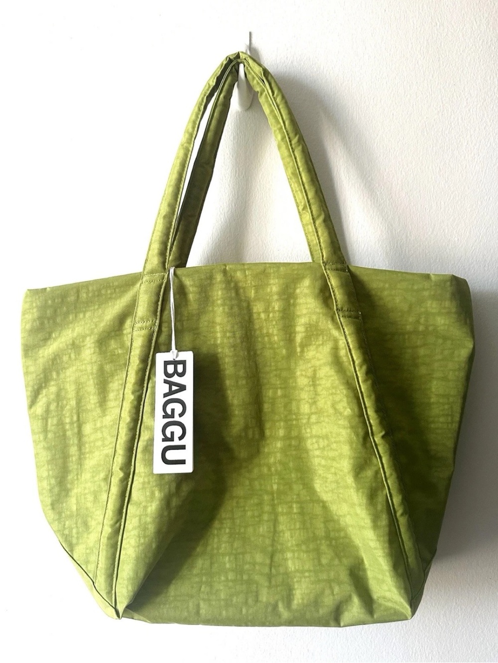 Baggu Cloud Bag Tote Green Juice Brand New With Tag